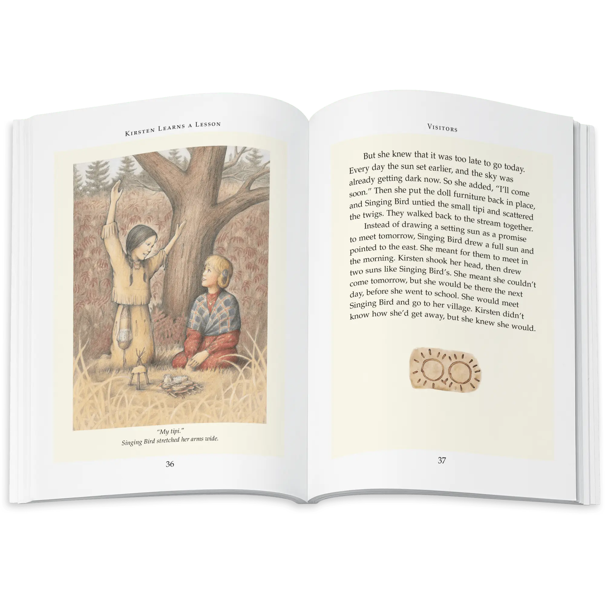 Kirsten's School Outfit & Book (Historical Characters) - Image 10