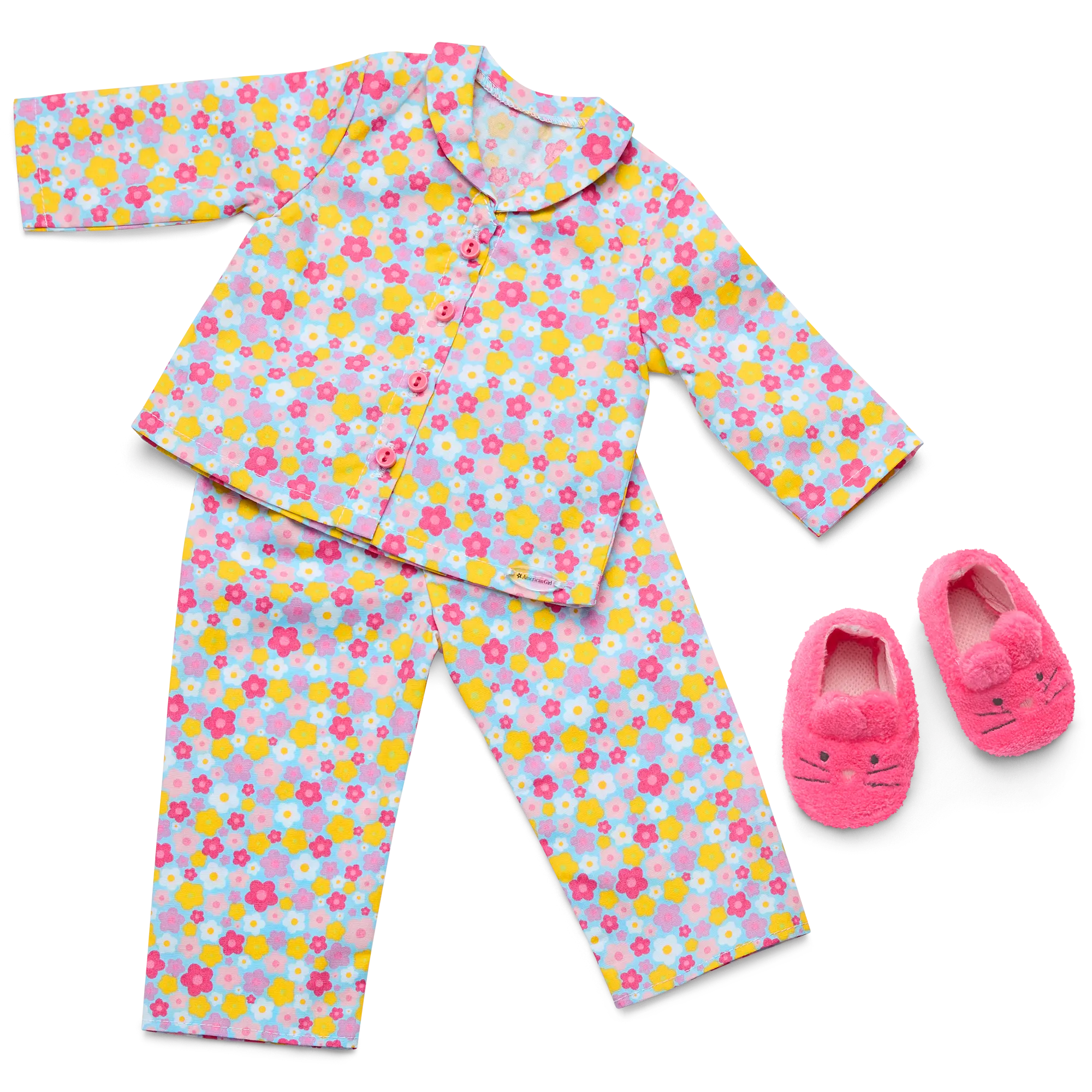 Isabel's Floral Dreams Pajamas For 18-Inch Dolls (Historical Characters)