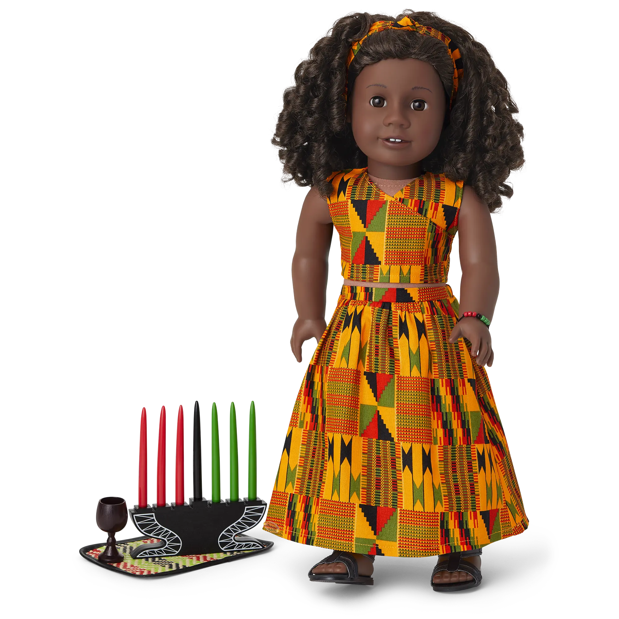 Kwanzaa Celebration Outfit For 18-Inch Dolls - Image 2