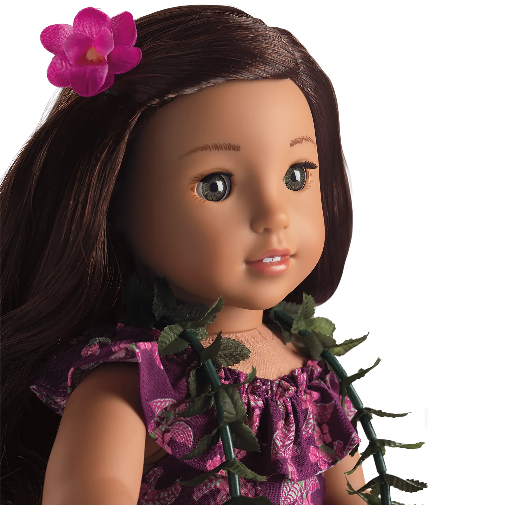 Nanea's Holoku Dress For 18-Inch Dolls (Historical Characters) - Image 4