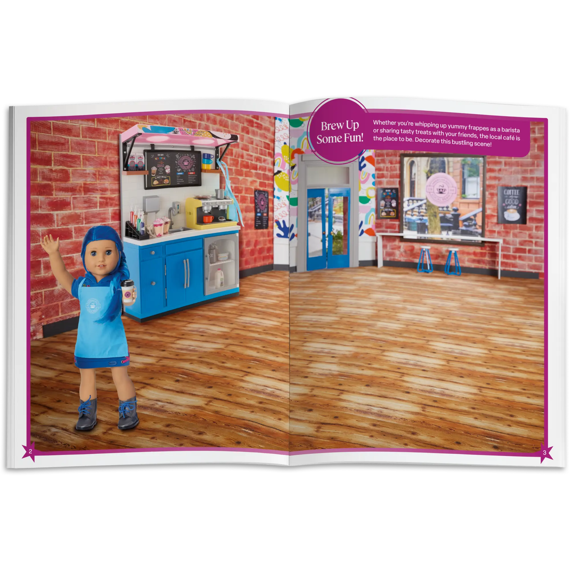American Girl Create Your World Sticker Book - Image 2