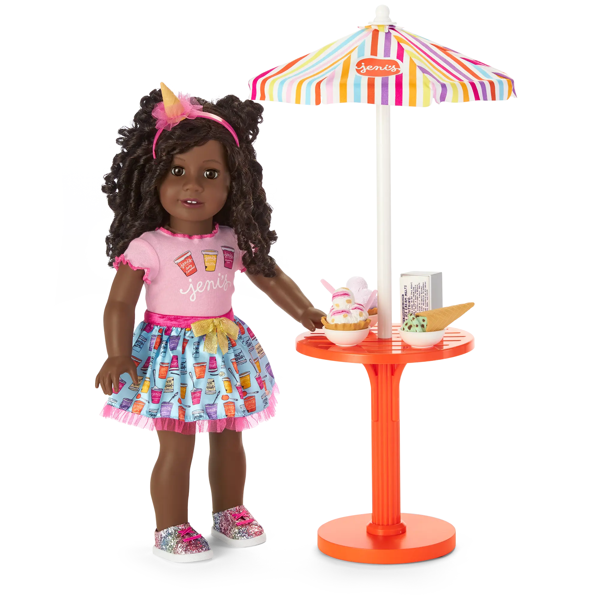 American Girl X Jeni's Full Of Flavor Table For 18-Inch Dolls - Image 2