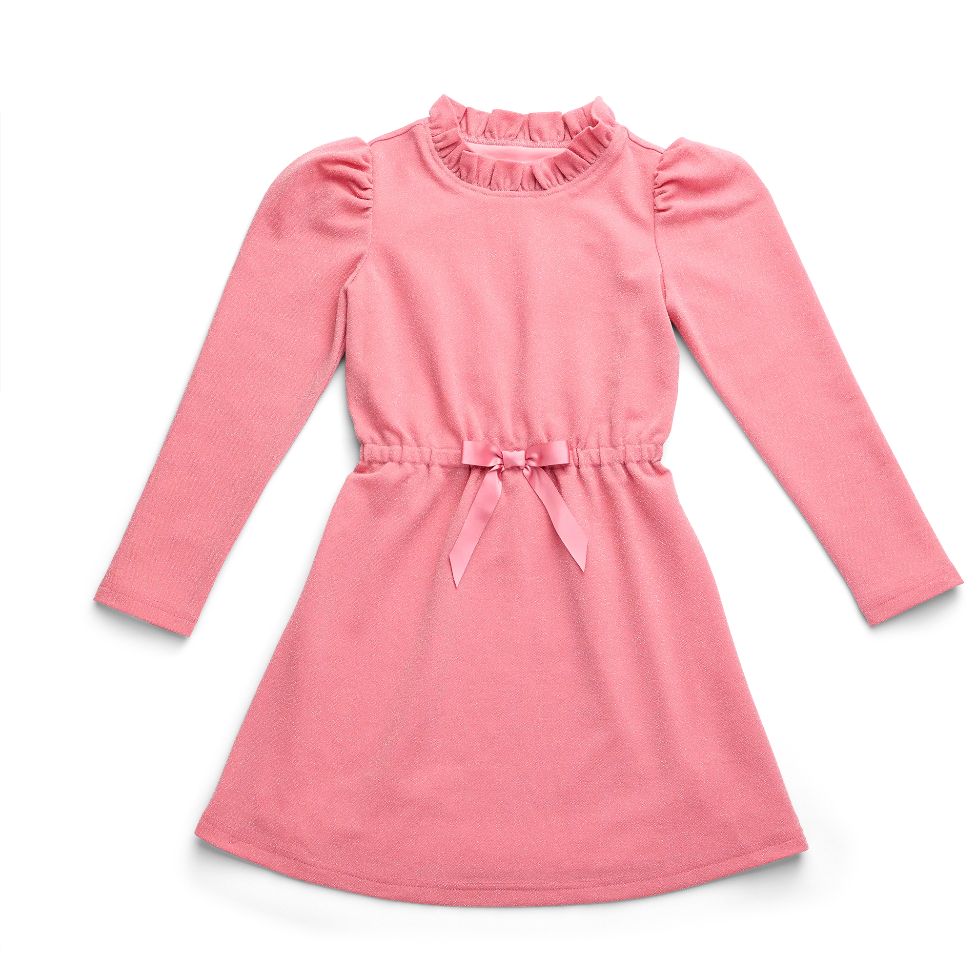 American Girl X Something Navy Rosy Radiance Puff-Sleeve Dress For Girls - Image 6
