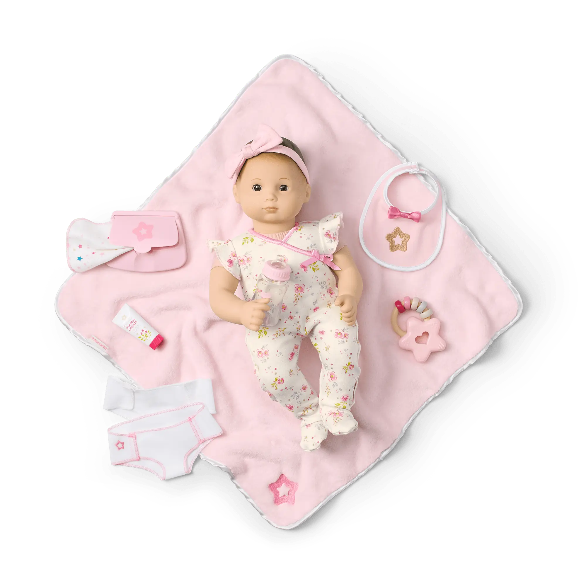 Bitty Baby Doll #2 With Brown Hair Care & Play Set - Image 2