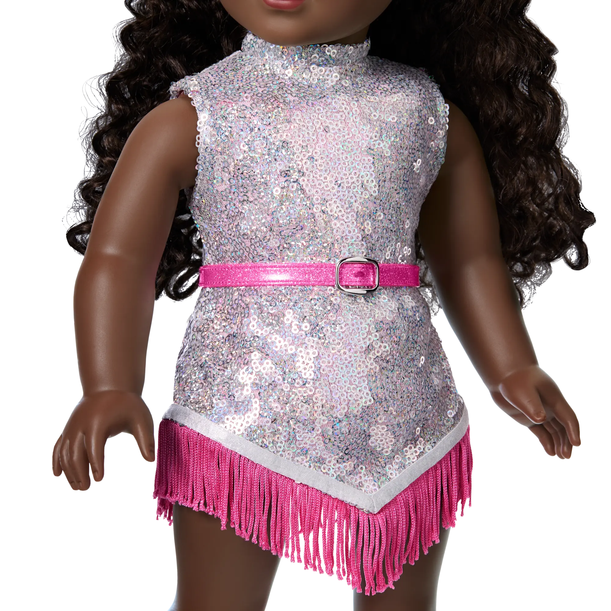 Glam Pink Cowgirl Outfit For 18-Inch Dolls - Image 10