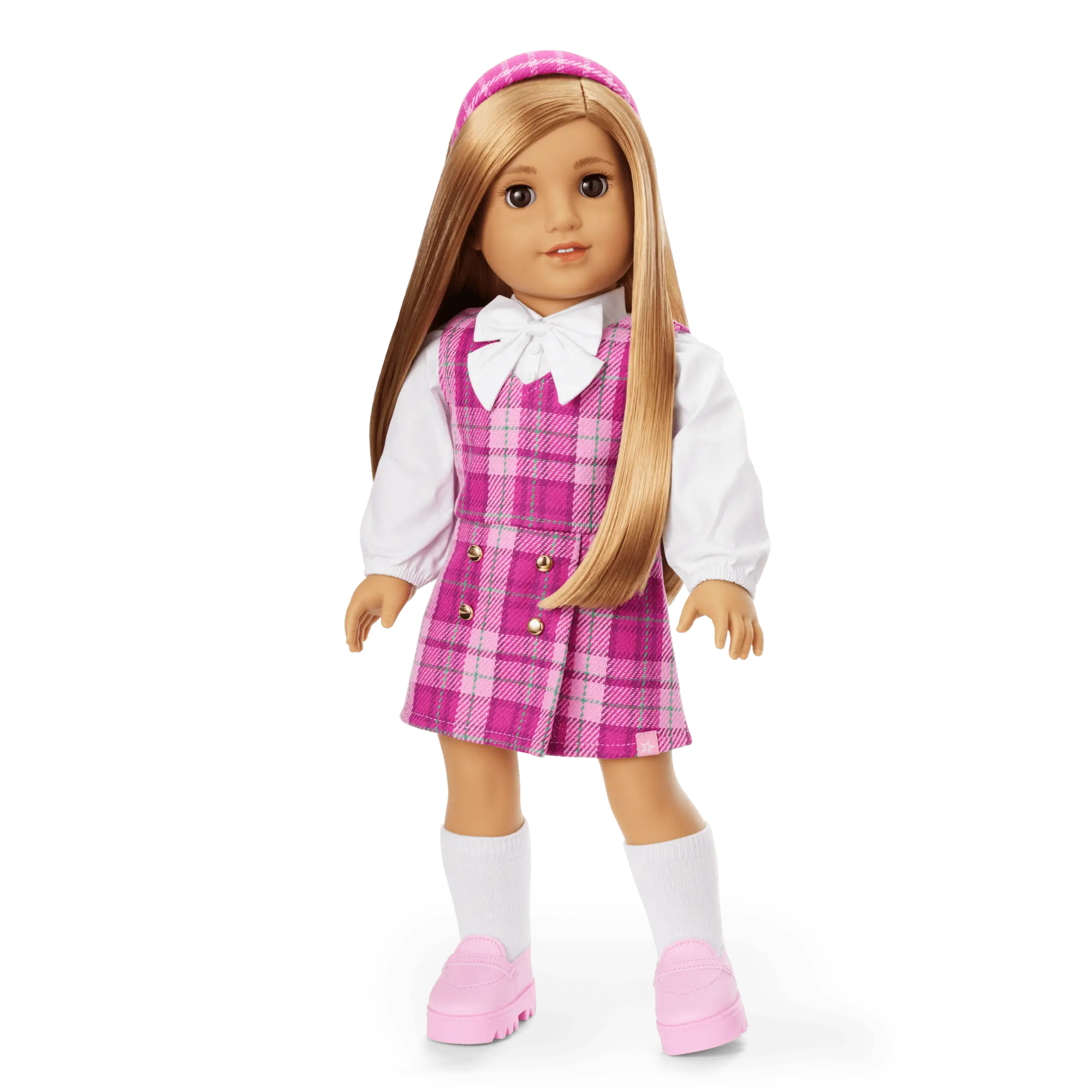 Pink & Preppy Outfit For 18-Inch Dolls - Image 2