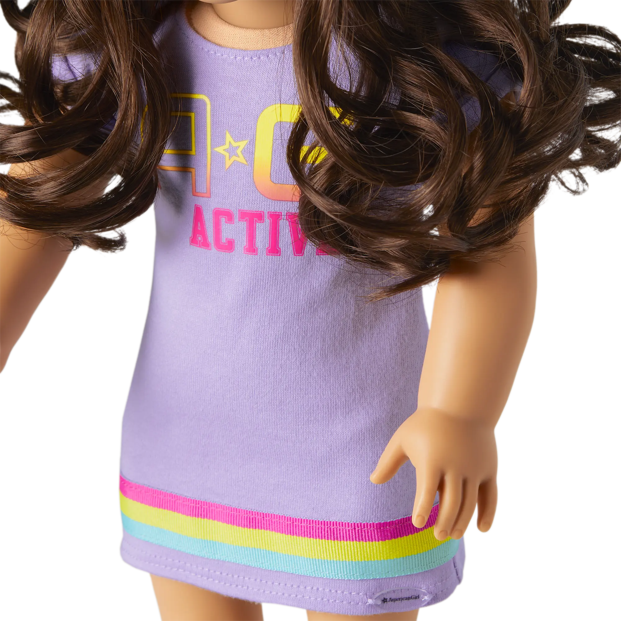 Truly Me 18-Inch Doll #121 With Curly Dark-Brown Hair - Image 5