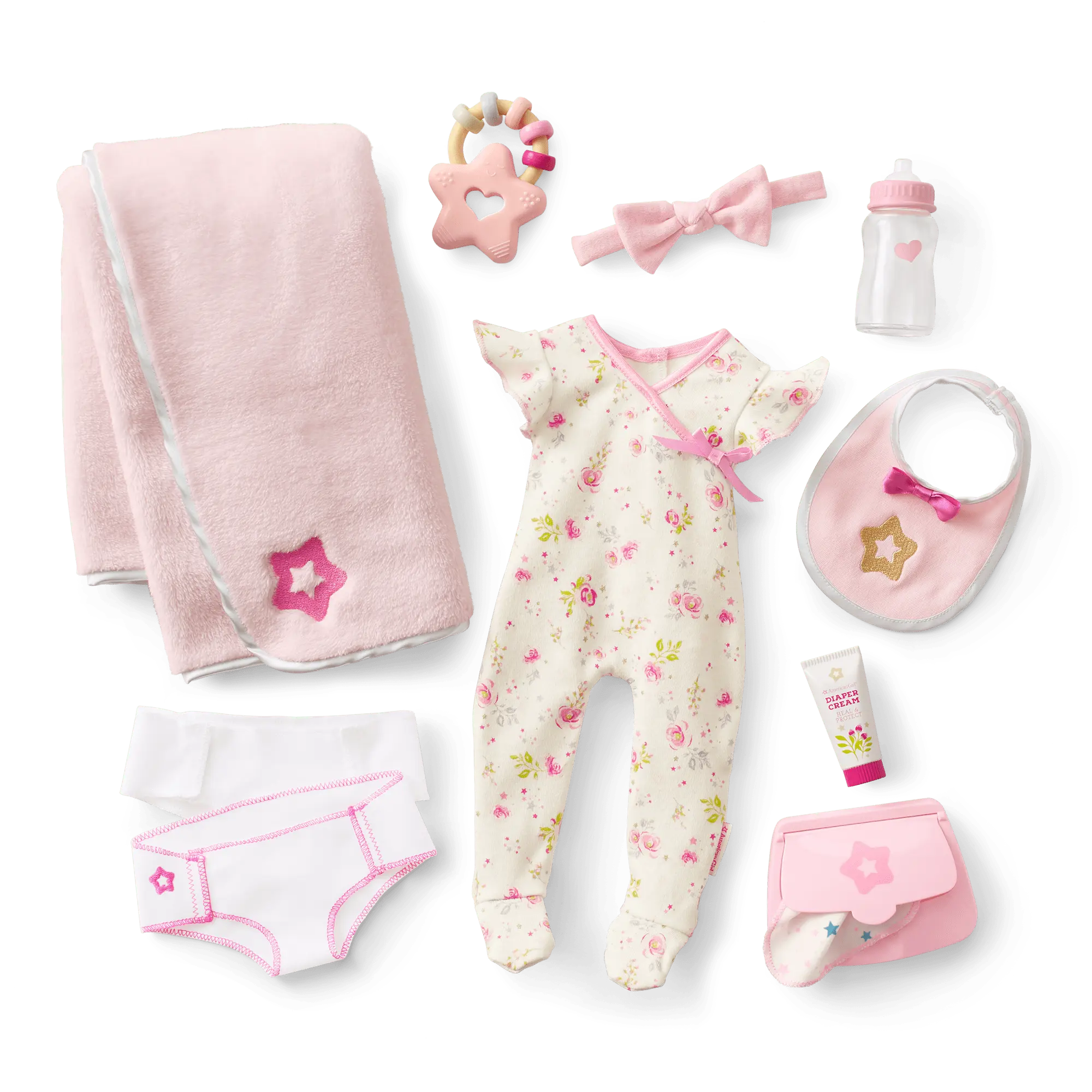 Bitty Baby Doll #6 With Red Hair Care & Play Set - Image 3