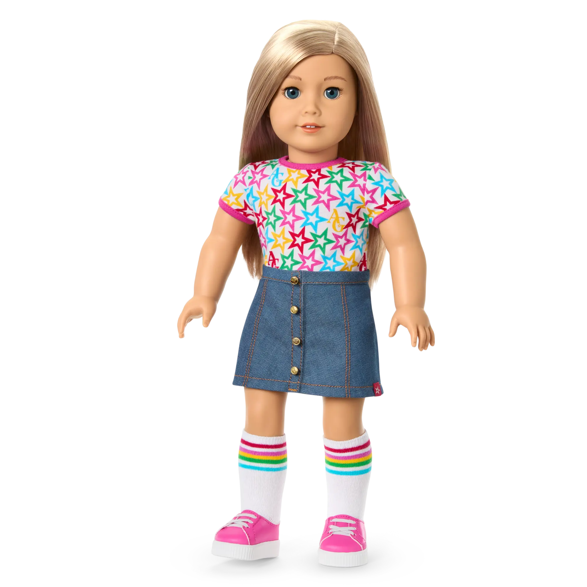 Truly Me 18-Inch Doll #100 With Straight Layered Blonde Hair - Image 9