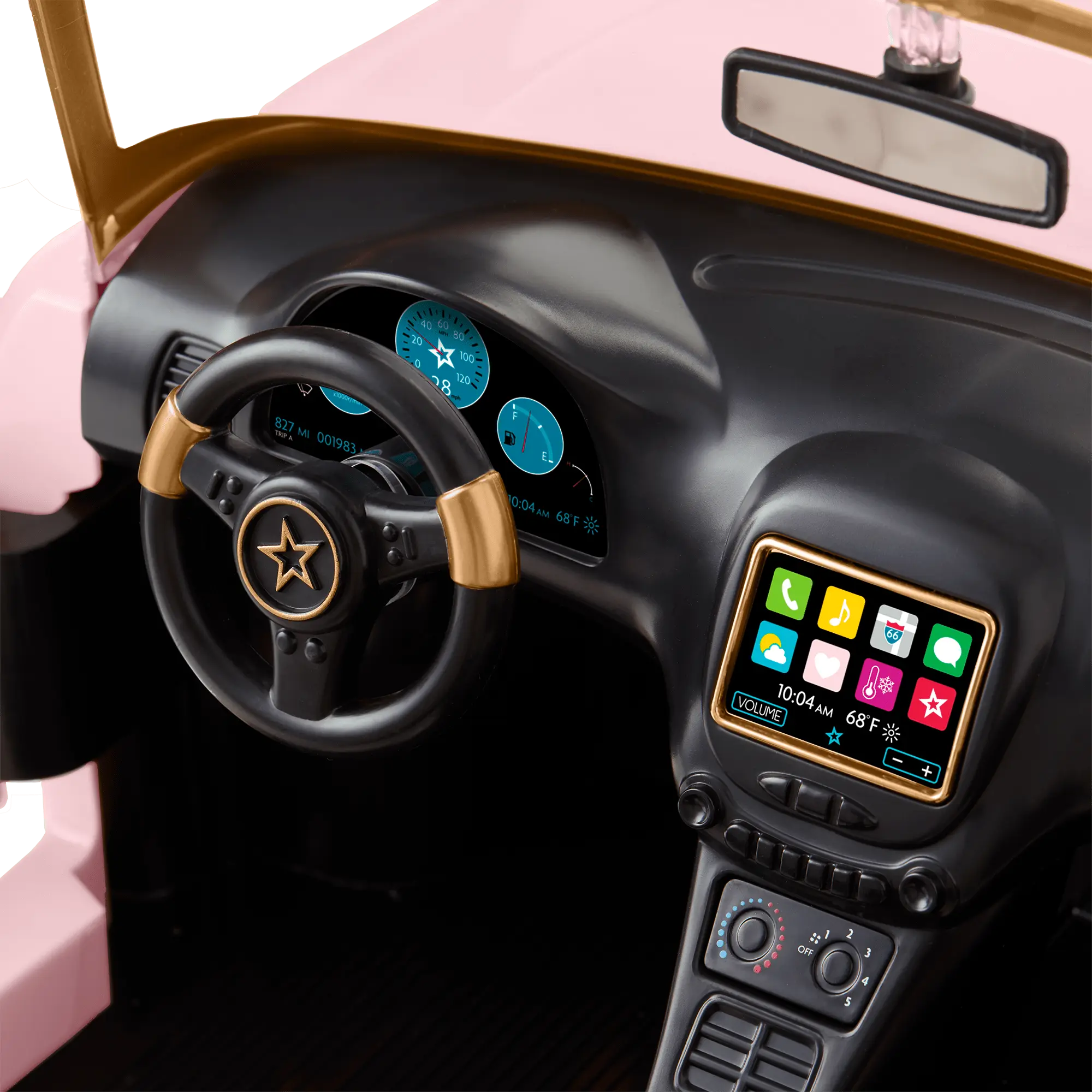 American Girl Rc Sports Car-Pink - Image 6