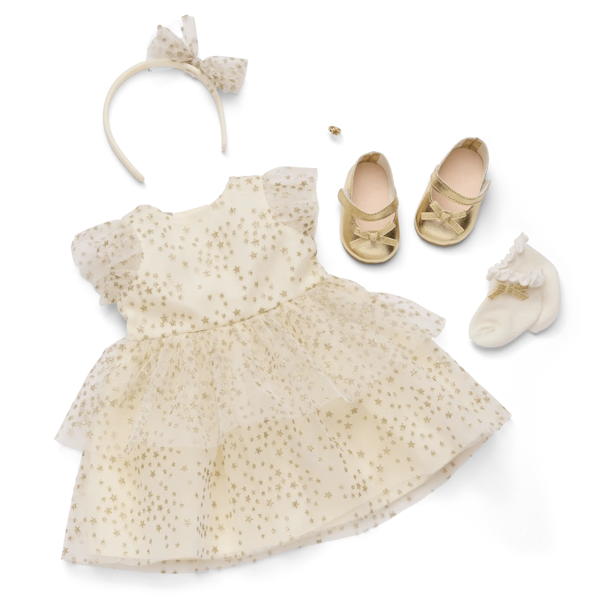 American Girl X Janie And Jack Celebration Dress & Jacket Outfit For 18-Inch Dolls - Image 9