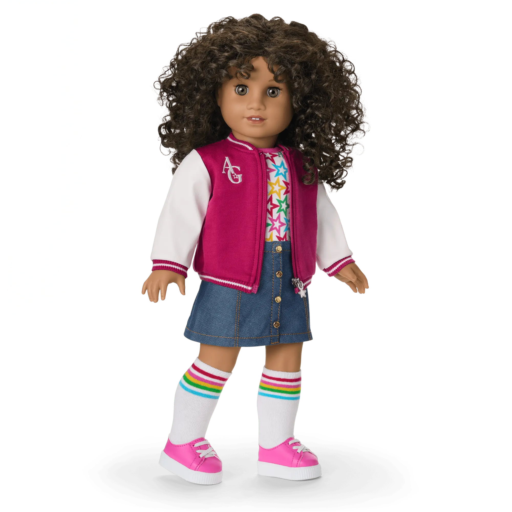 Truly Me 18-Inch Doll #132, Puppy, Mini Backpack & Accessories Ag Star Squad Bundle - Image 2