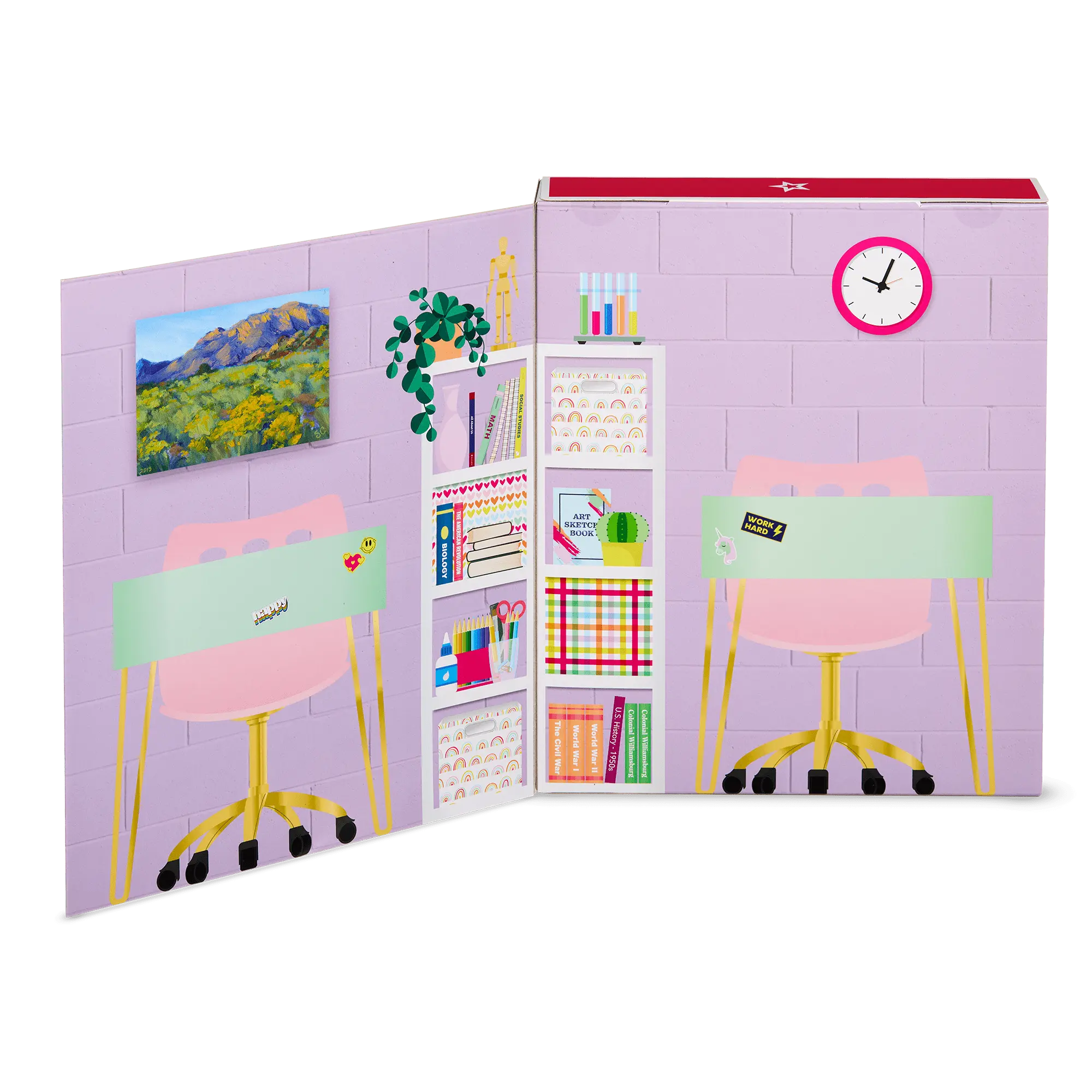 School-Day Style Outfit Set For 18-Inch Dolls - Image 18