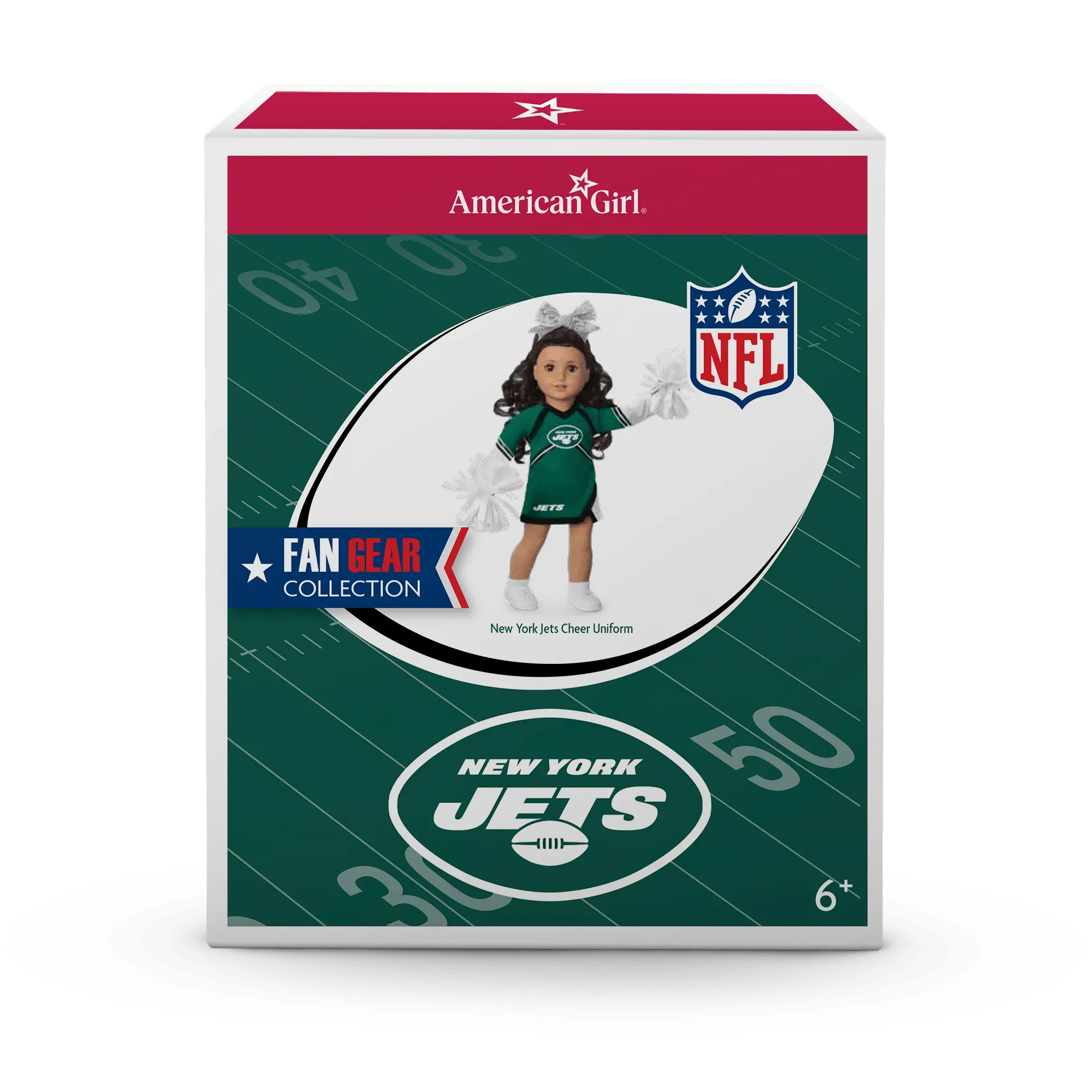 American Girl X Nfl New York Jets Cheer Uniform For 18-Inch Dolls - Image 8