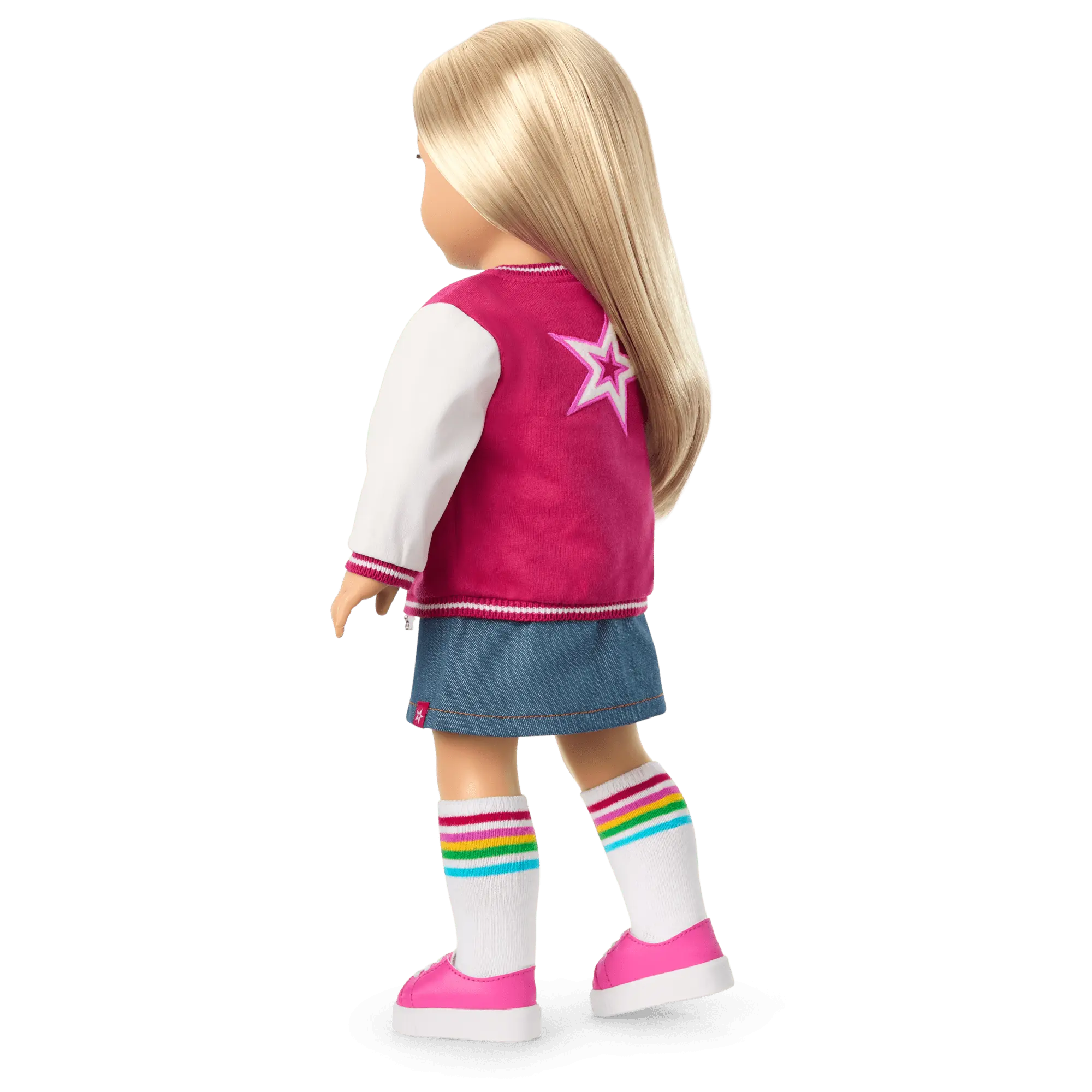Truly Me 18-Inch Doll #100 With Straight Layered Blonde Hair - Image 3