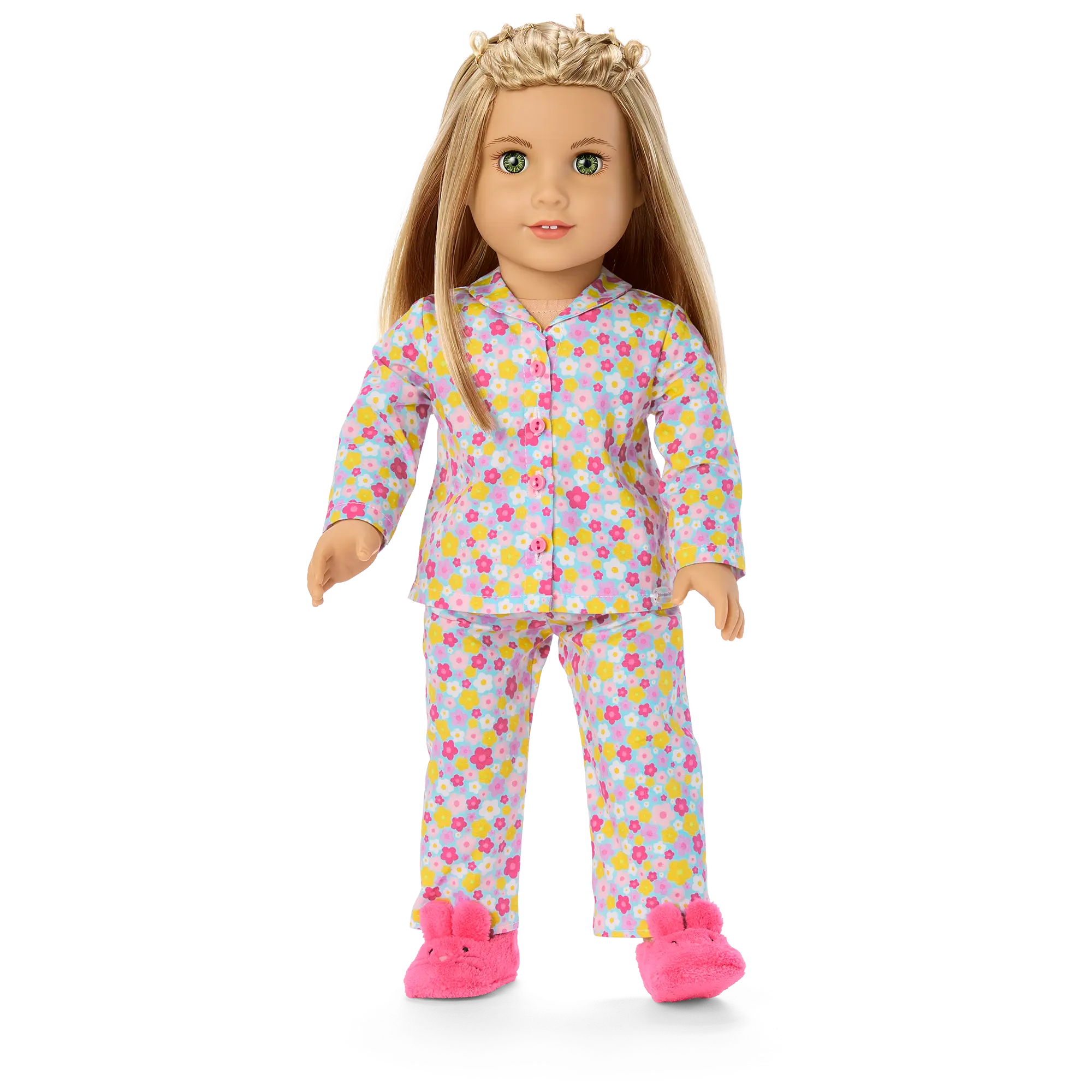 Isabel's Floral Dreams Pajamas For 18-Inch Dolls (Historical Characters) - Image 2