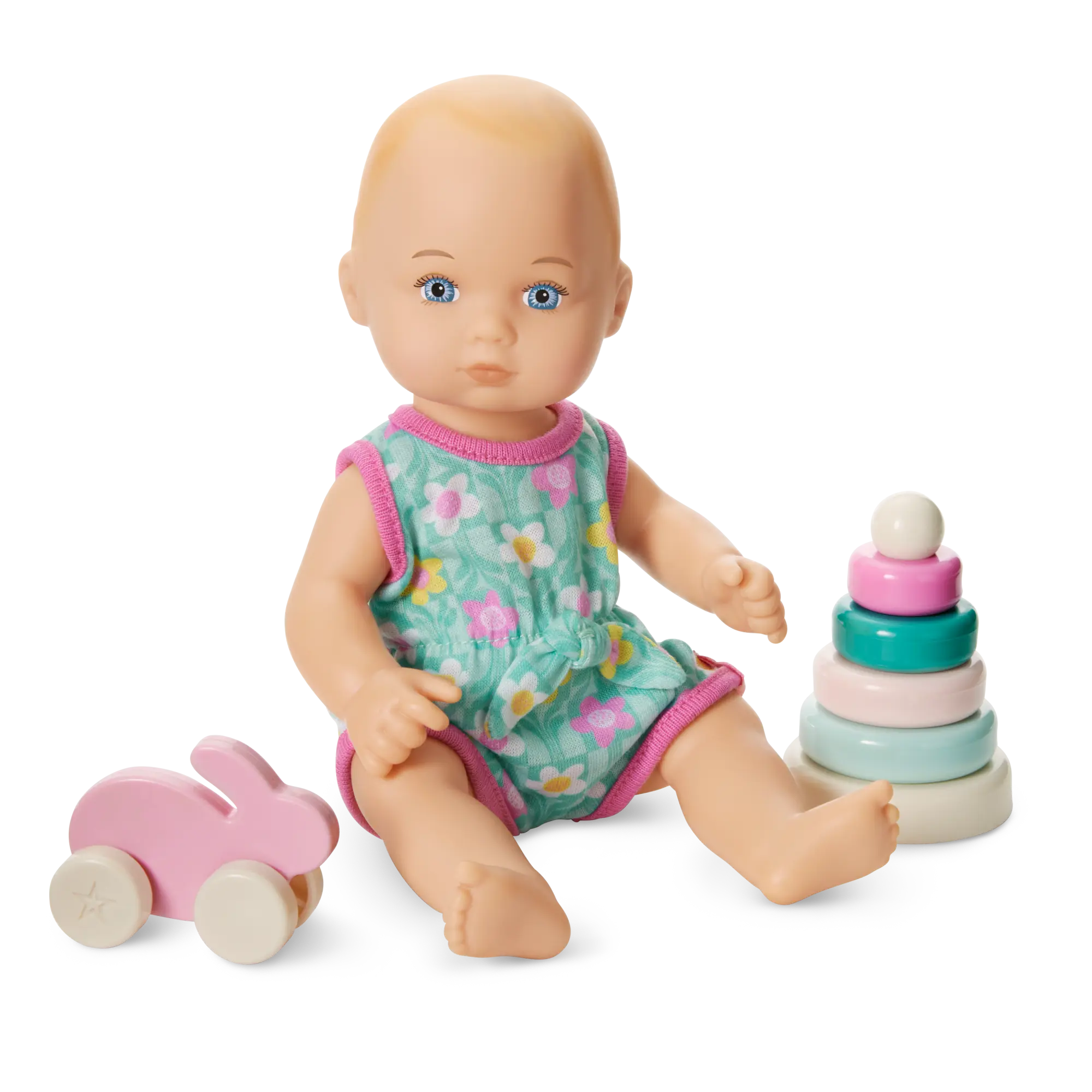 Little Bitty Baby Flower Romper & Play Set For 7.75-Inch Dolls - Image 2
