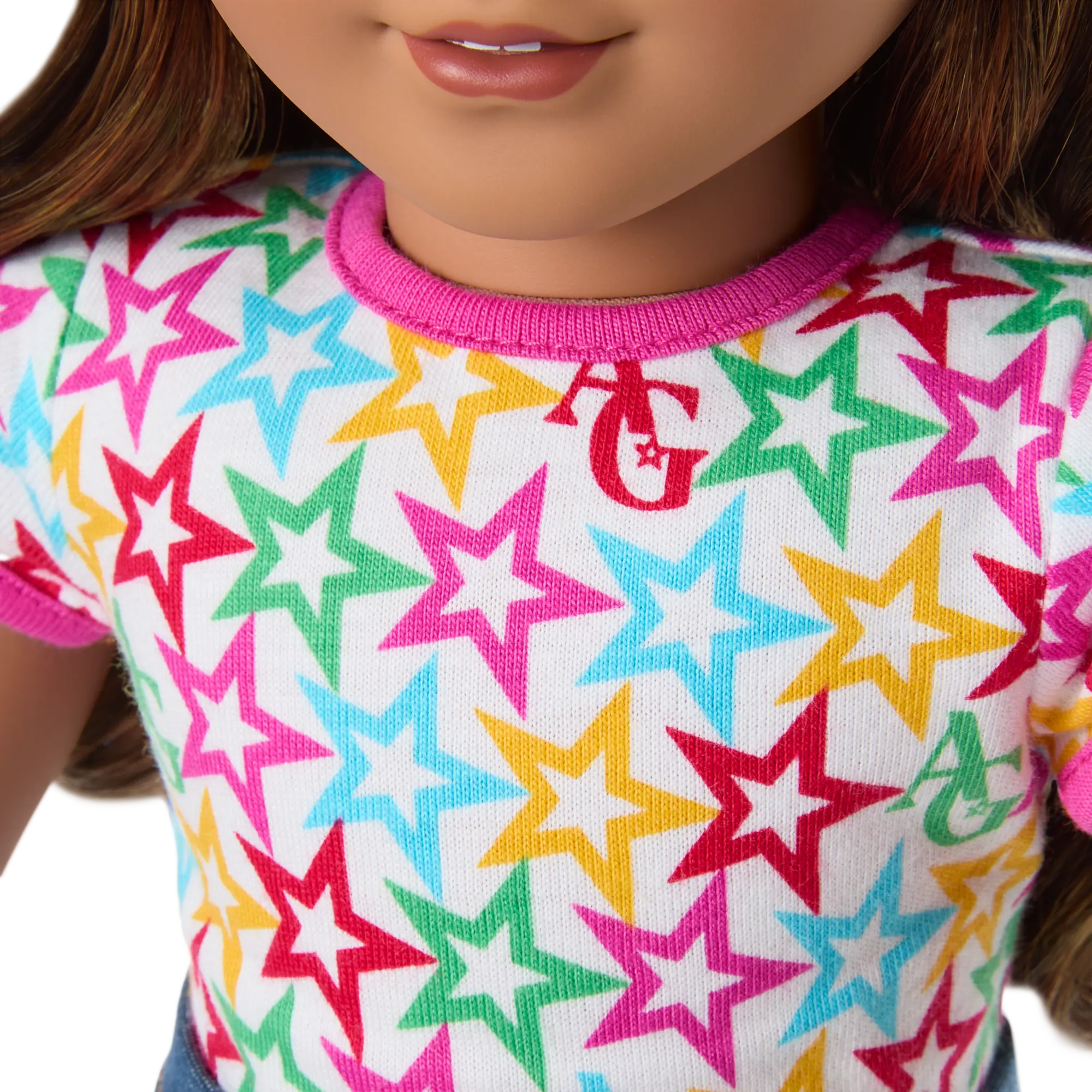 Truly Me 18-Inch Doll #117 With Wavy Dark-Brown Hair - Image 6