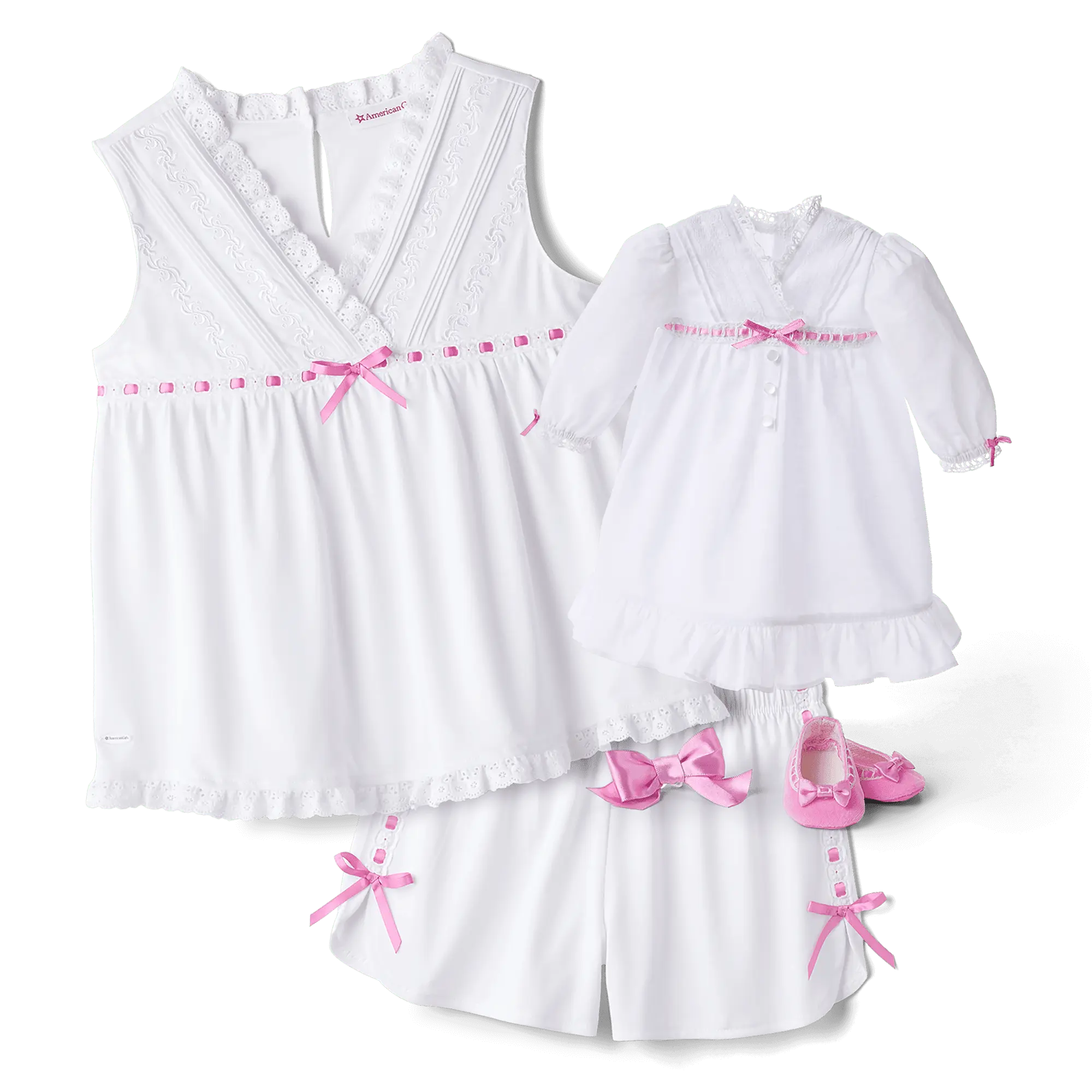 Rebecca's Pajamas For Girls And 18-Inch Dolls (Historical Characters) - Image 3