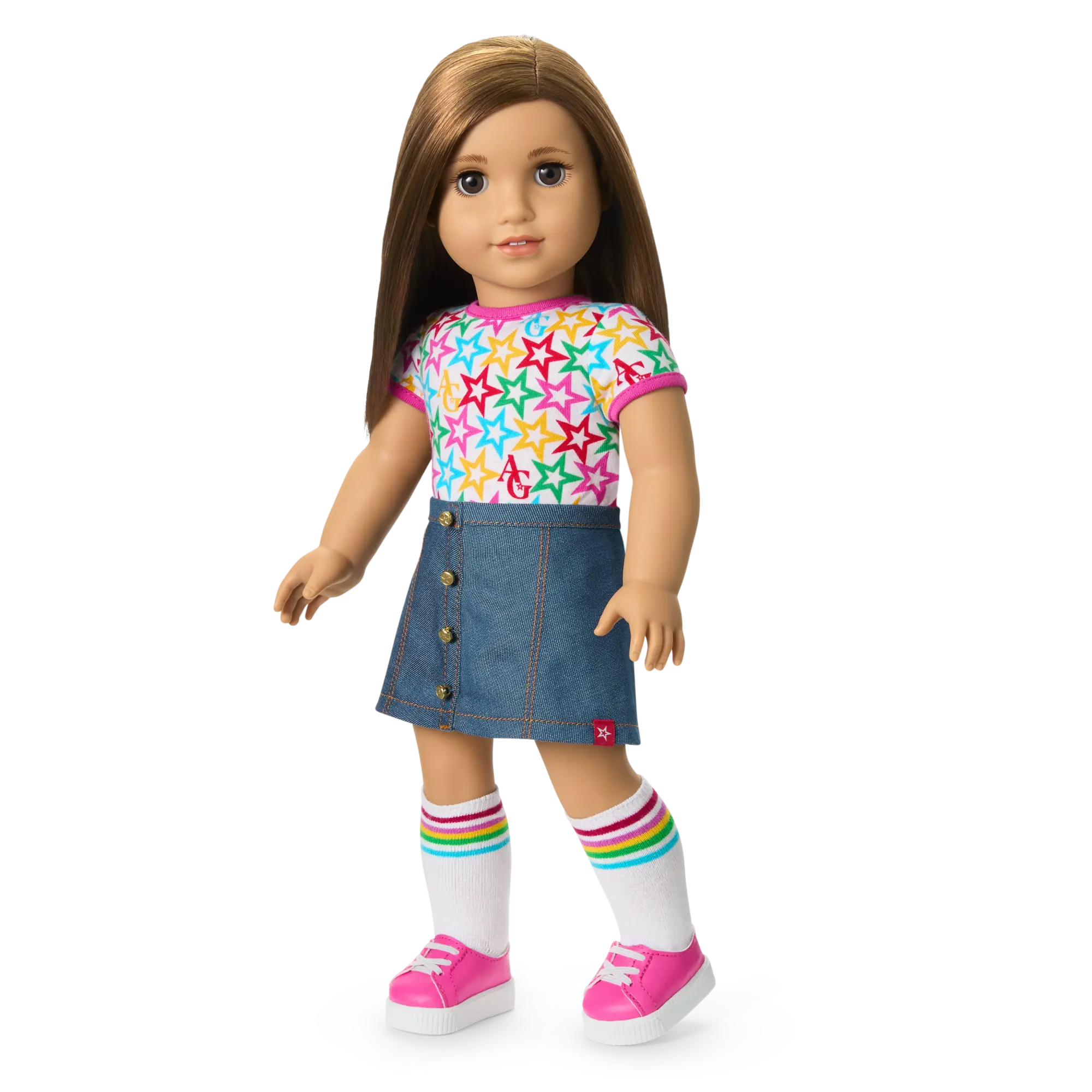 Truly Me 18-Inch Doll #107, Puppy, Mini Backpack & Accessories Ag Star Squad Bundle - Image 9