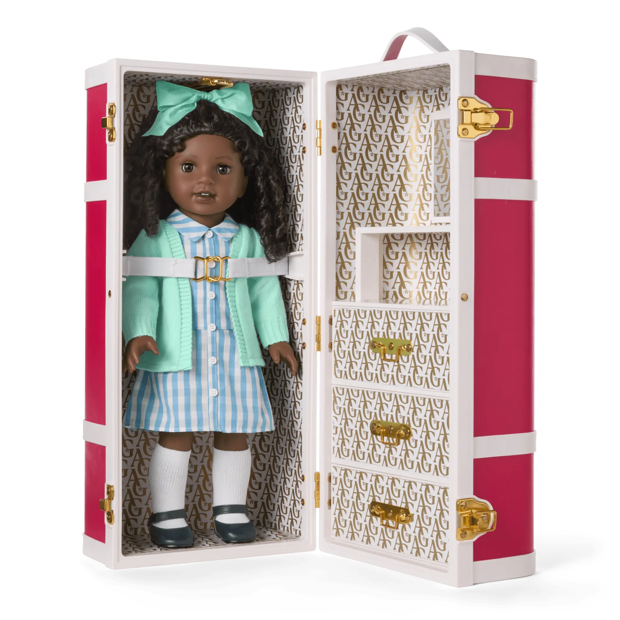 American Girl Doll Storage Trunk - Image 16