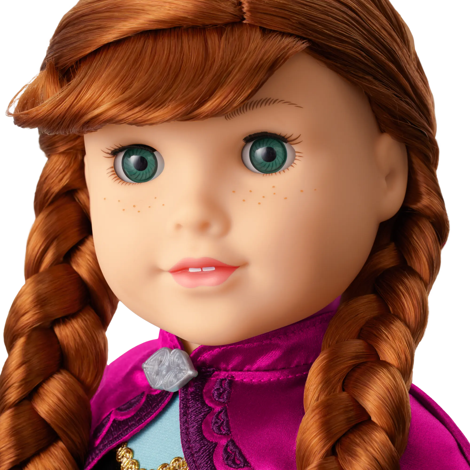 Disney Frozen Anna Doll & Matching Dress For Girls By American Girl - Image 5