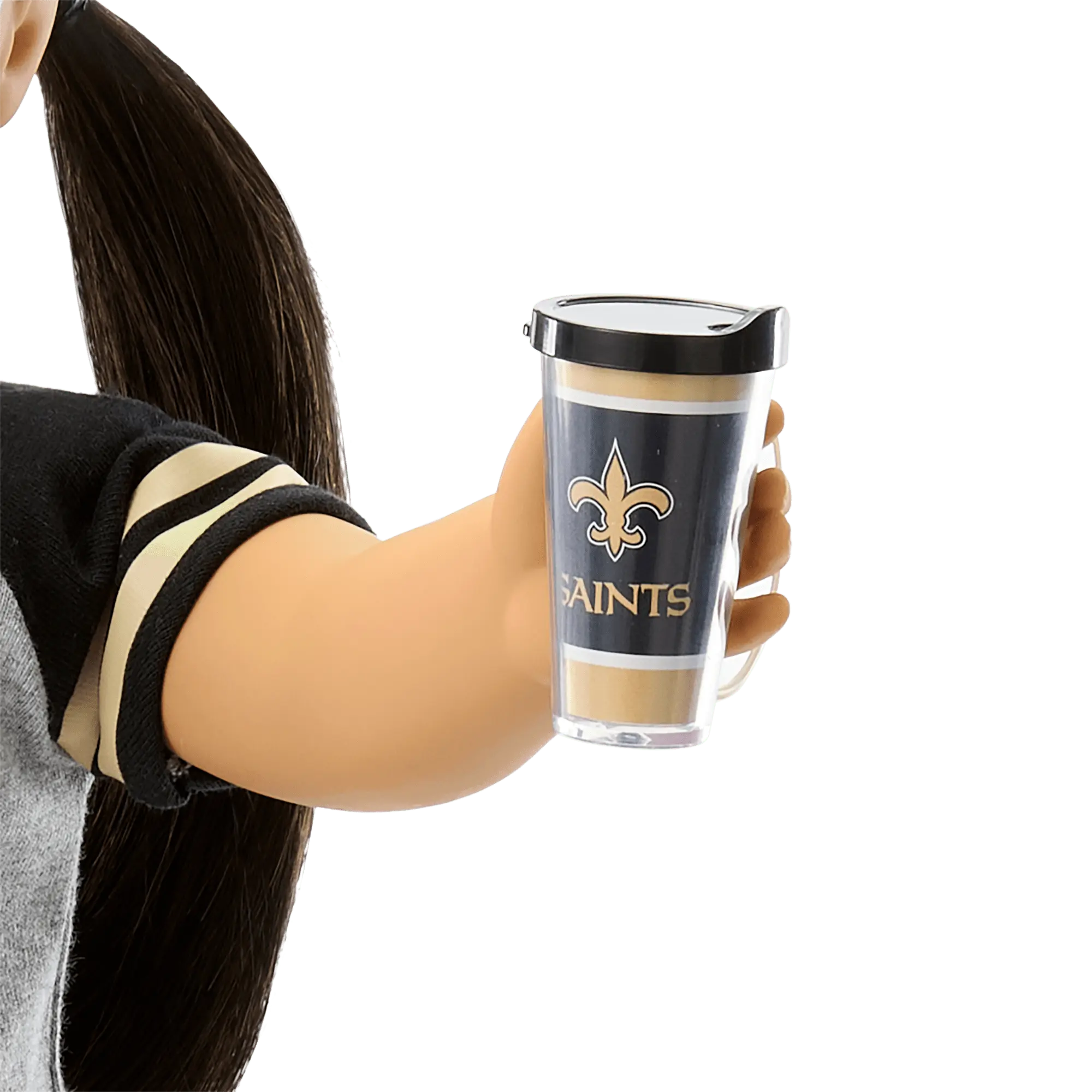 American Girl X Nfl New Orleans Saints Fan Outfit & Accessories For 18-Inch Dolls - Image 7