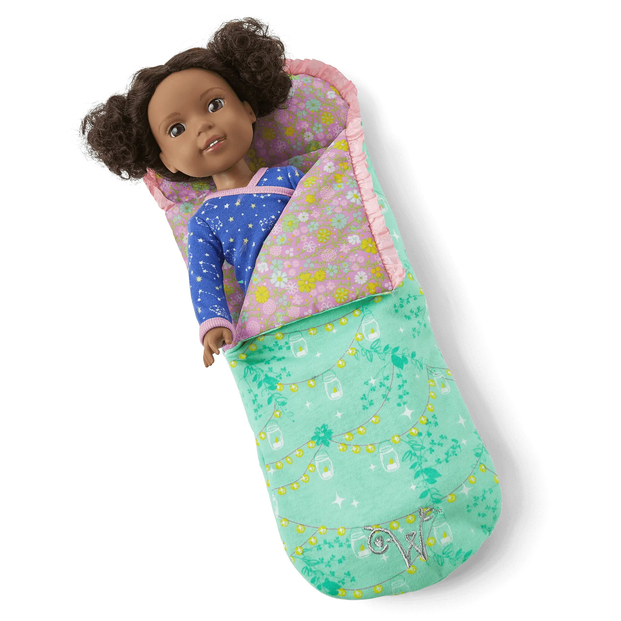 Stargazing Sleeping Bag For Welliewishers Dolls - Image 2