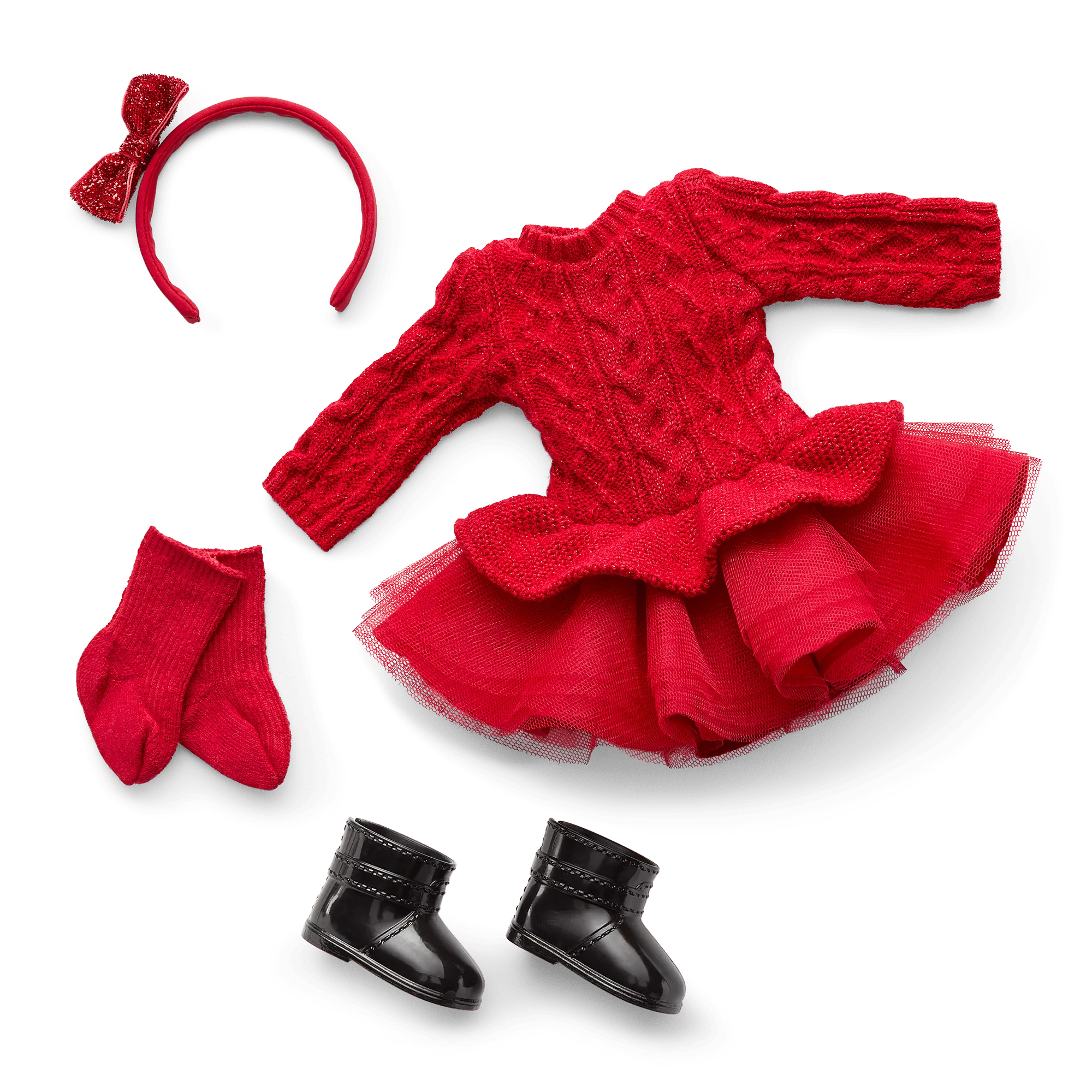 Crmsn Sparkle Dress-Ww D - Image 7