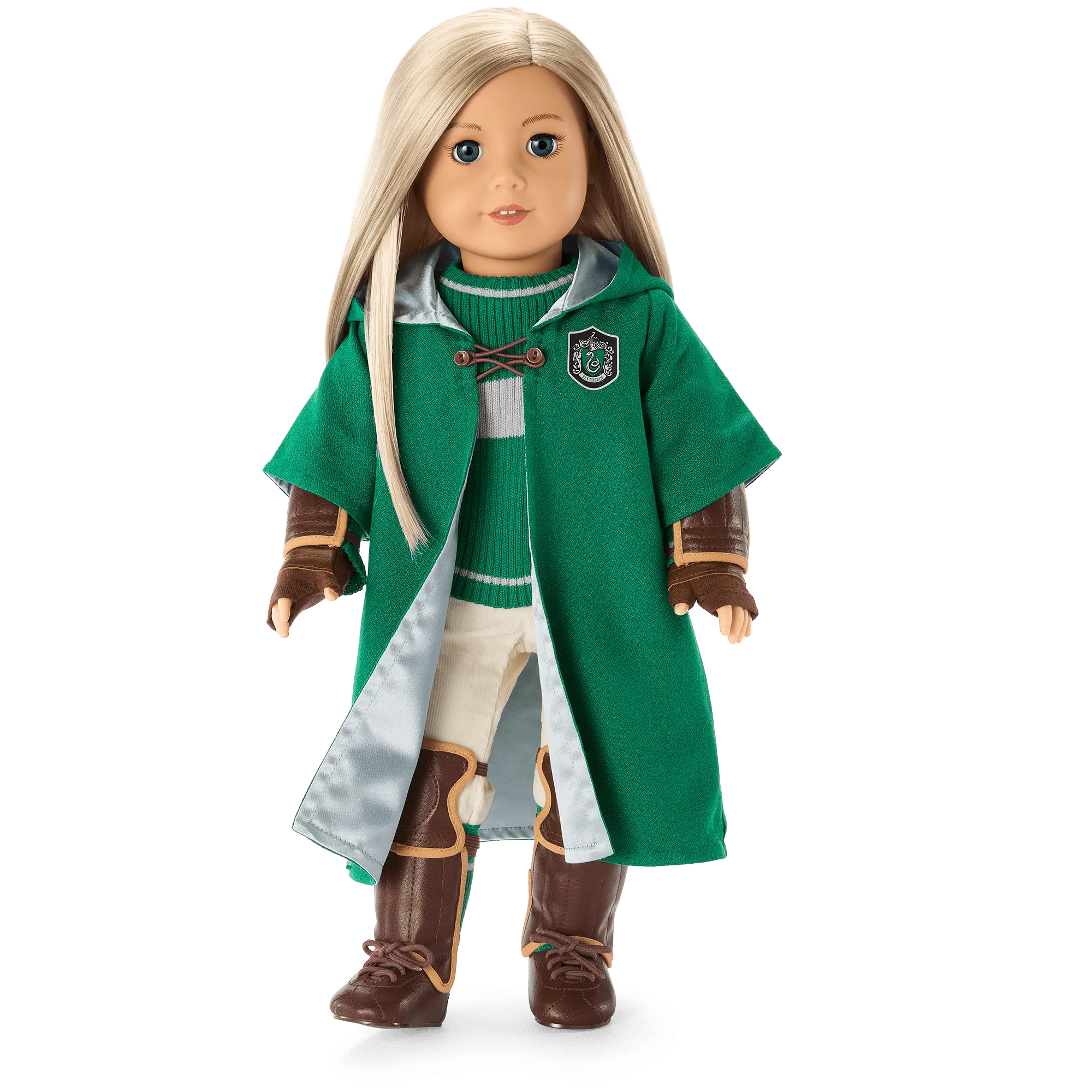 American Girl Slytherin Quidditch Uniform For 18-Inch Dolls - Image 2