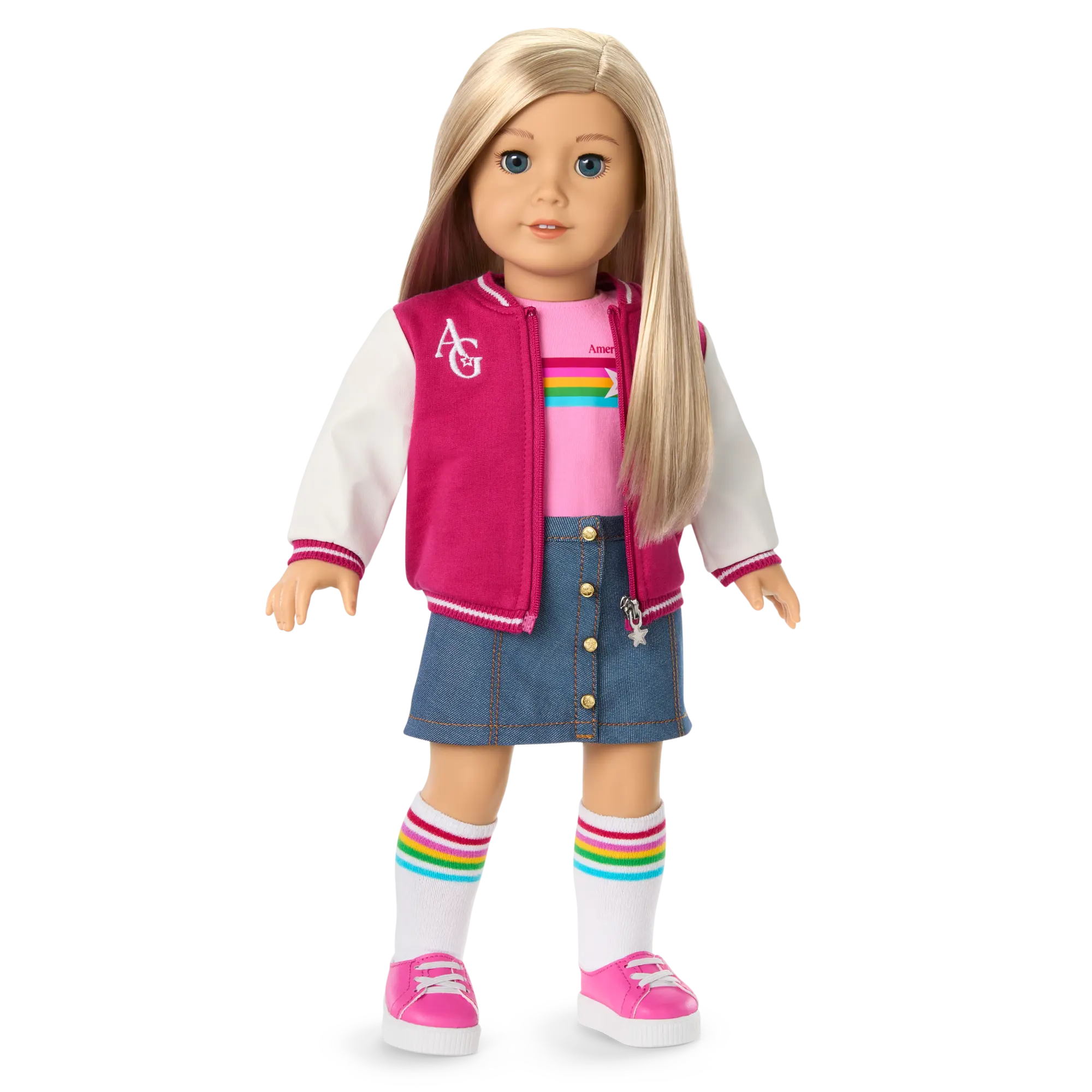 Truly Me 18-Inch Doll #100 With Straight Layered Blonde Hair - Image 12