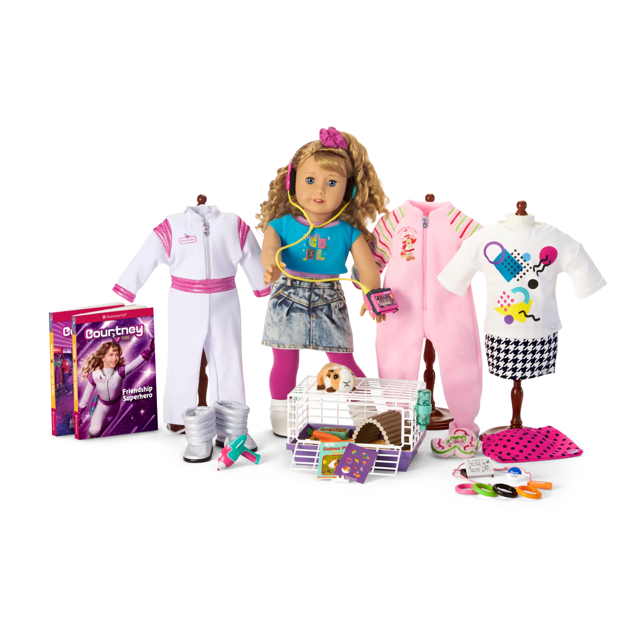 Courtney's Strawberry Shortcake Pajamas For 18-Inch Dolls (Historical Characters) - Image 9