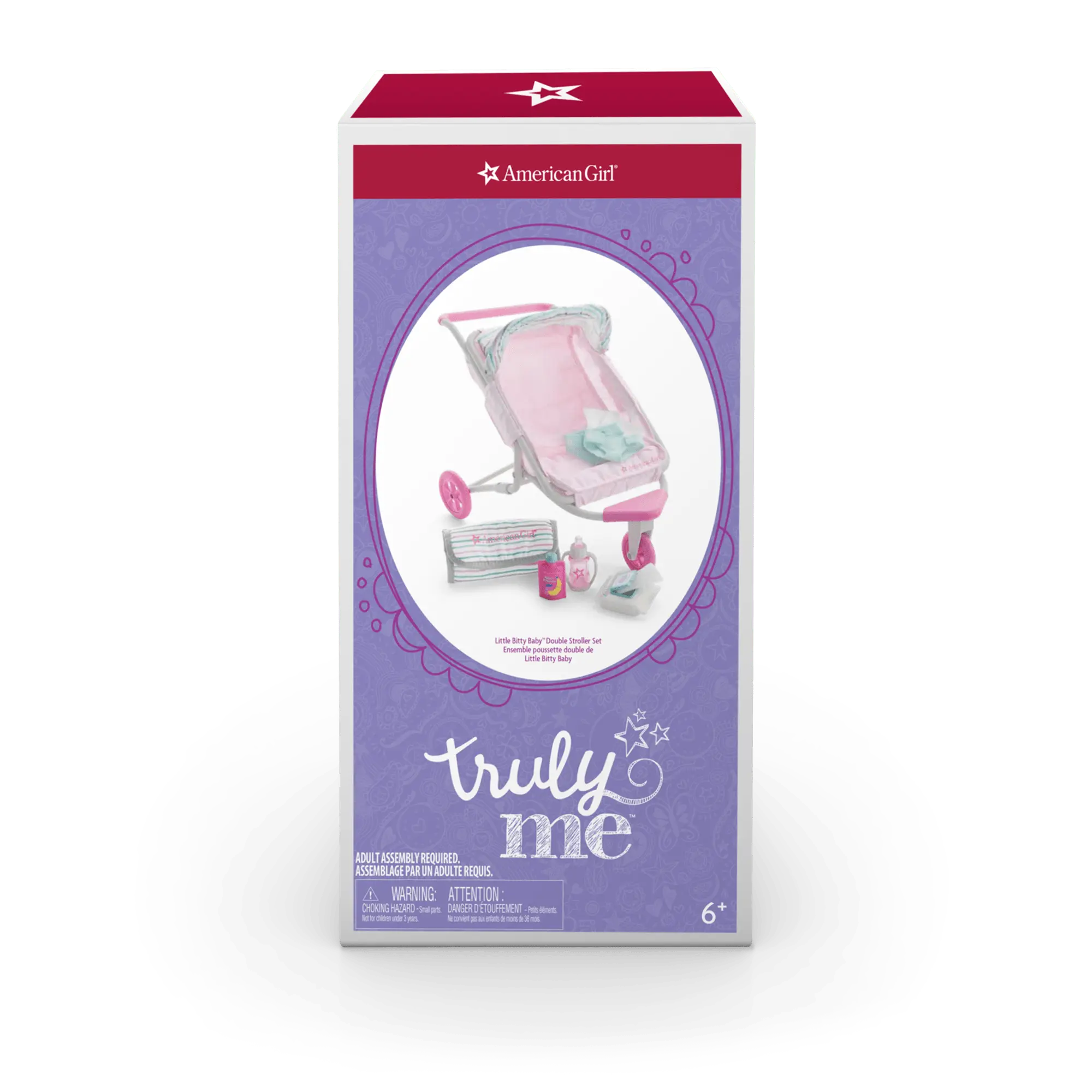 Little Bitty Baby Double Stroller Set For 7.75-Inch Dolls - Image 7