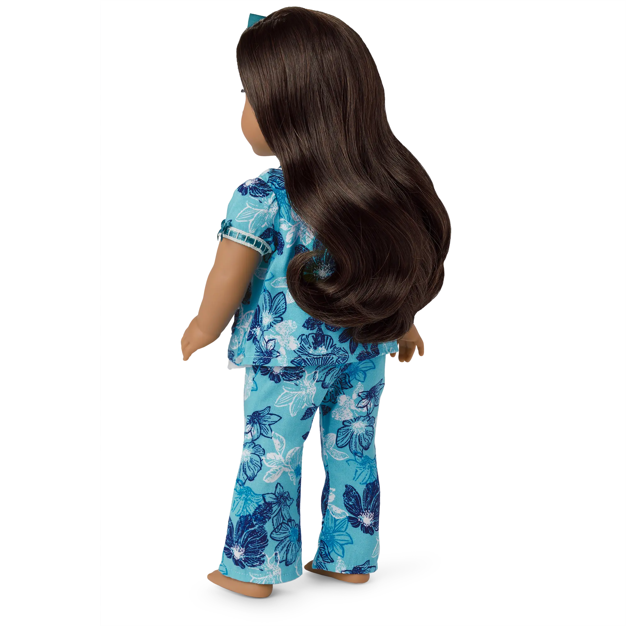 Nanea's Floral Pajamas For 18-Inch Dolls (Historical Characters) - Image 3
