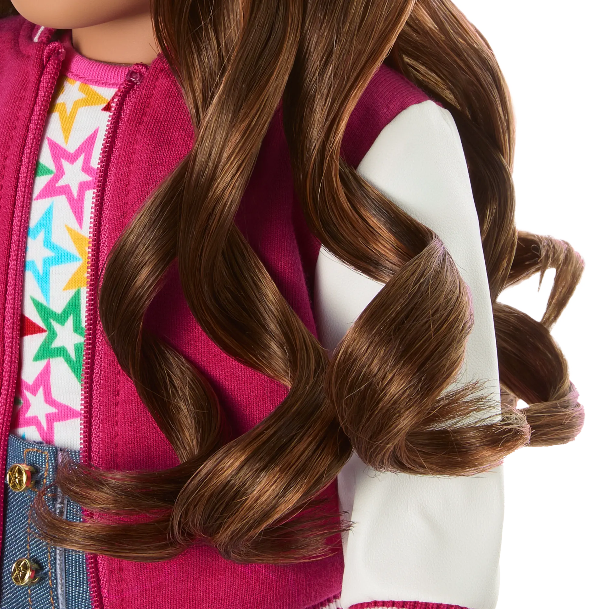 Truly Me 18-Inch Doll #117 With Wavy Dark-Brown Hair - Image 5