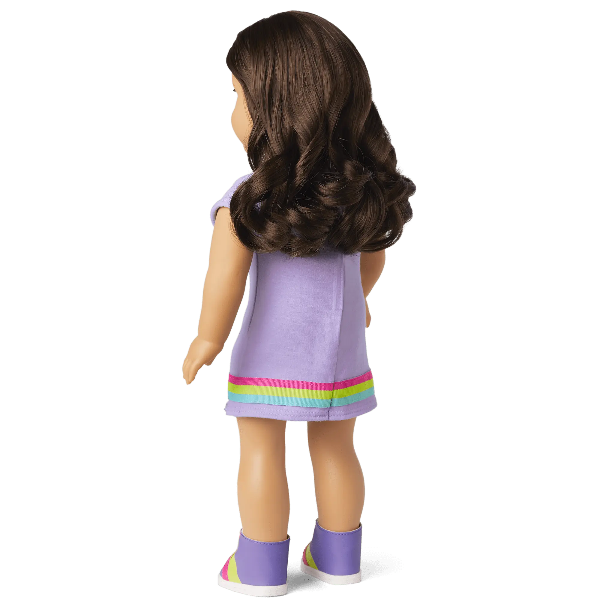 Truly Me 18-Inch Doll #121 With Curly Dark-Brown Hair - Image 2