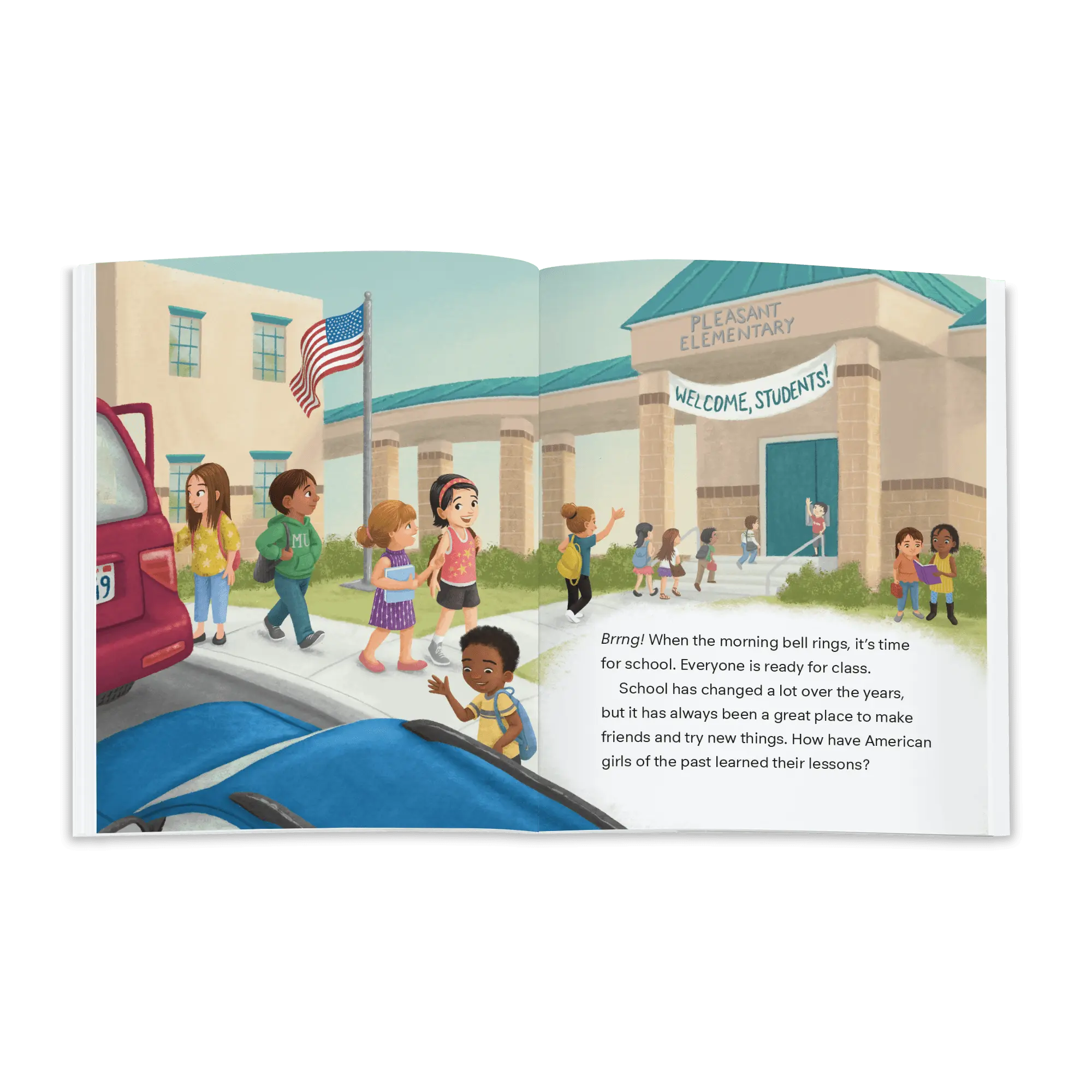 Little Golden Book: Time For School! (Historical Characters) - Image 2