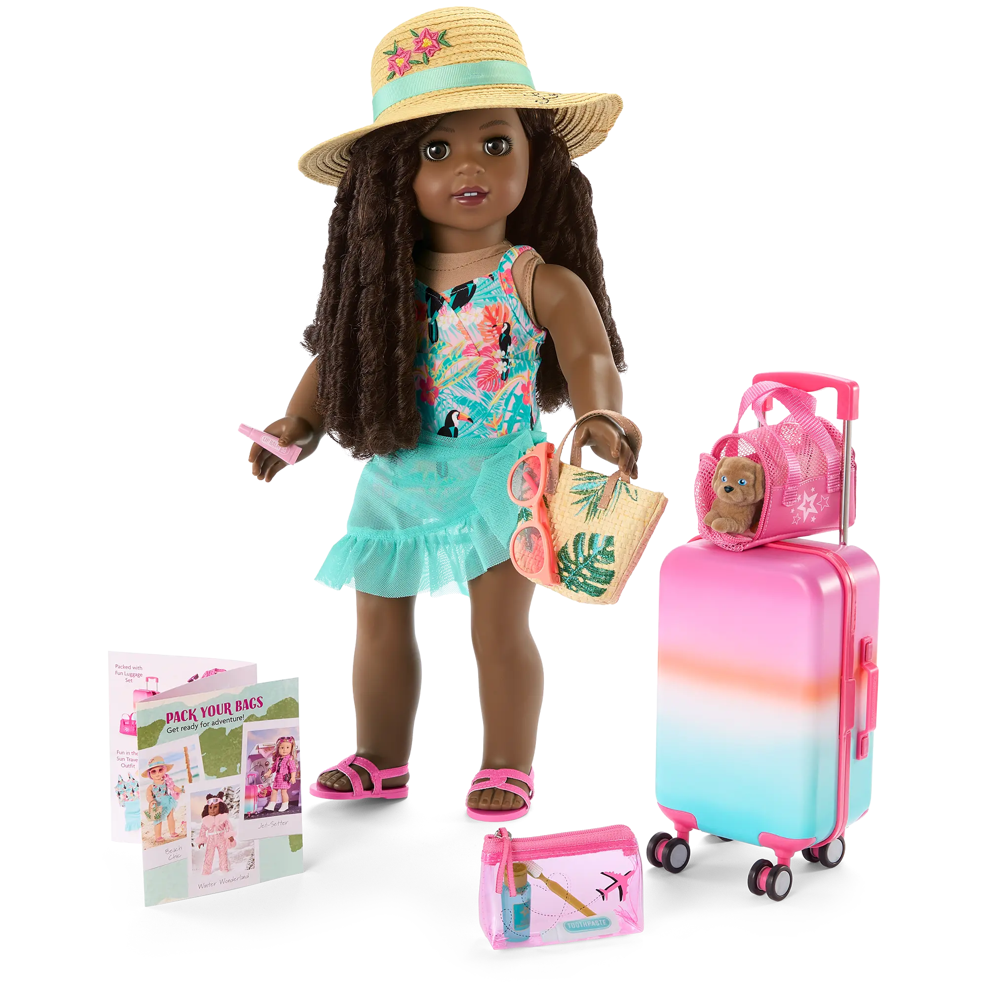 Packed With Fun Luggage Set For 18-Inch Dolls - Image 3
