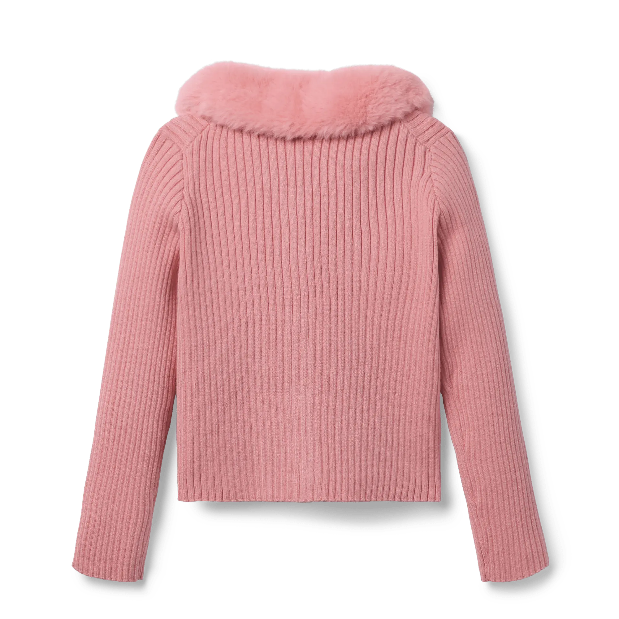 American Girl X Janie And Jack Rosy Ribbed Cardigan For Girls - Image 5